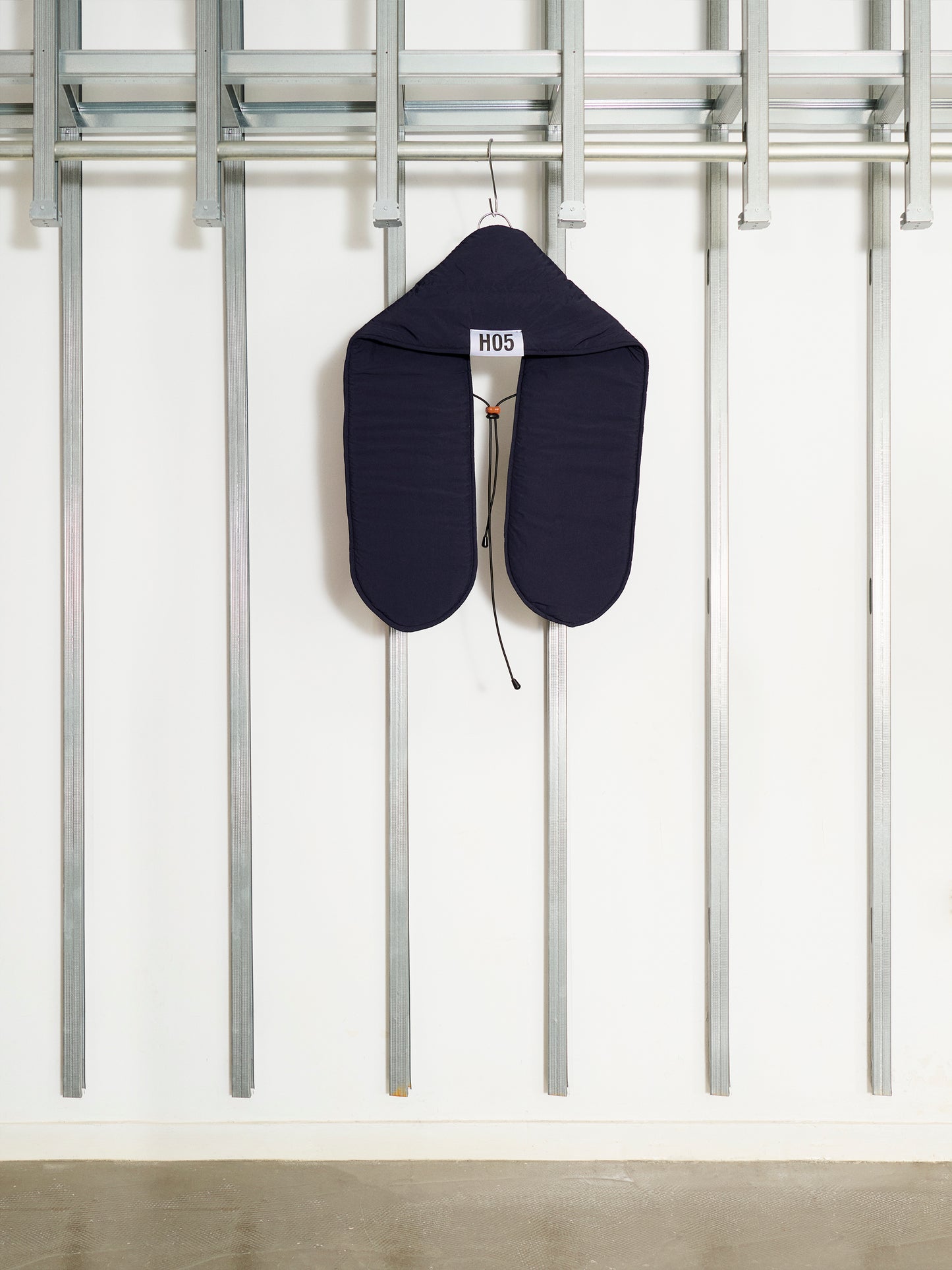 BARE FLUFFY SCARF NAVY